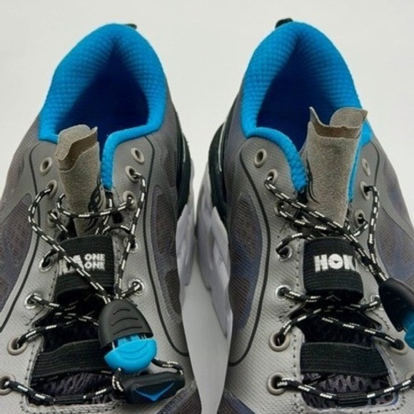 Hoka‎ One One M Conquest Men\'s Running Shoes Gray Blue Size 9.5 main image 8